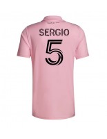 Inter Miami Sergio Busquets #5 Domácí Dres 2023-24 Krátký Rukáv